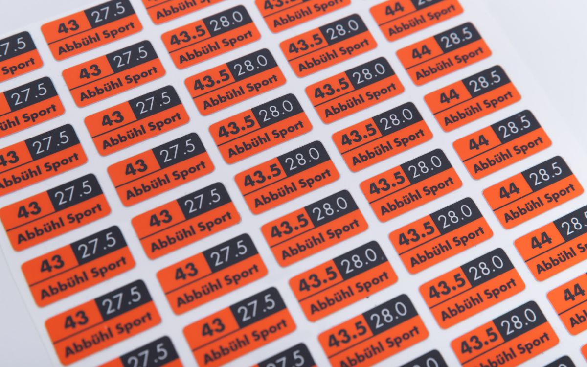 Etiketten Für Industrieboxen Und Trennstege - 12 Stück, 70 X 41 Mm, 190 G/m² Papier Zum Bedrucken